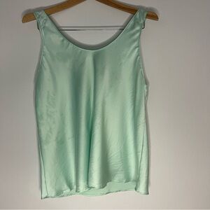 Victoria’s Secret satin tie back tank L